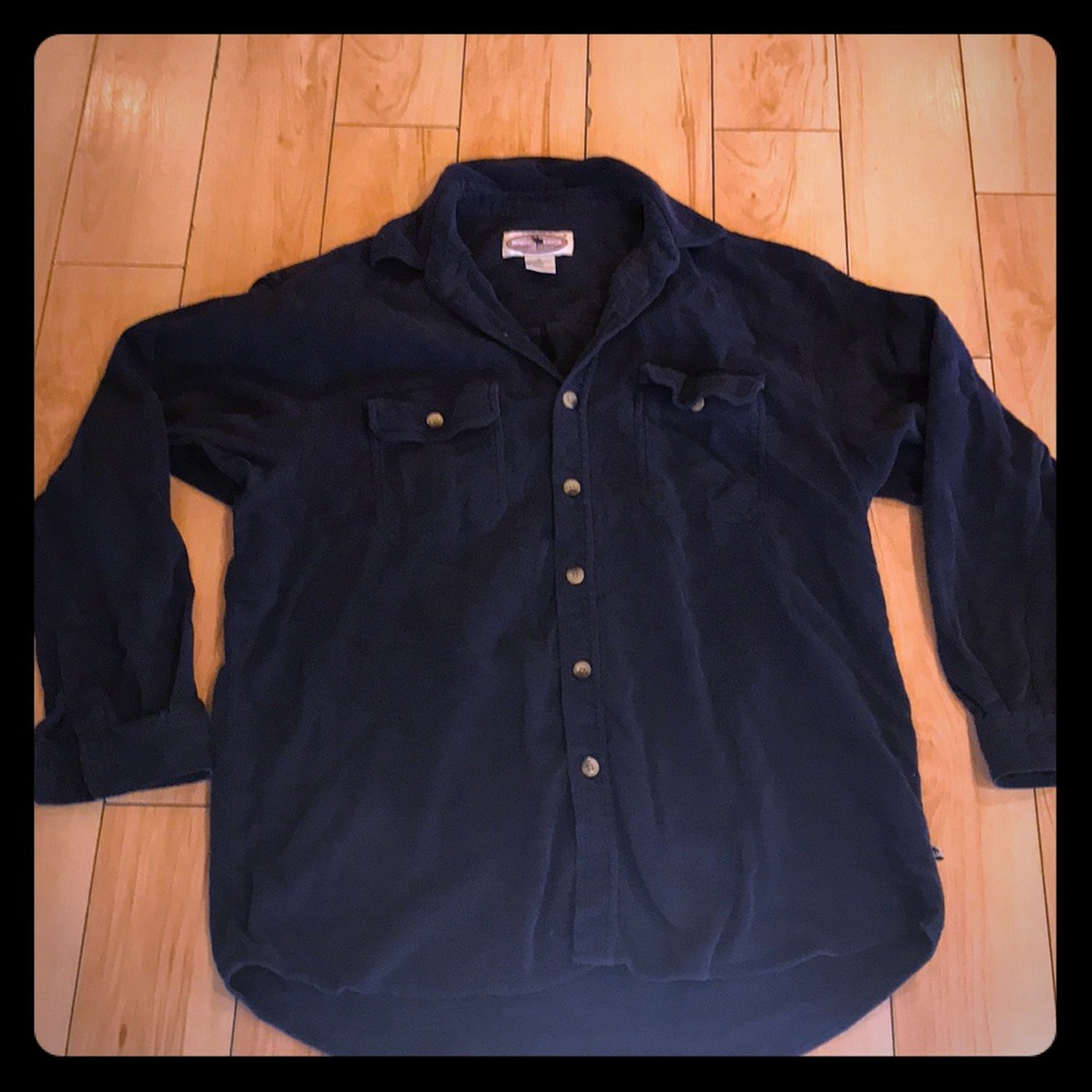 Moose Creek Navy flannel. Men’s XL
